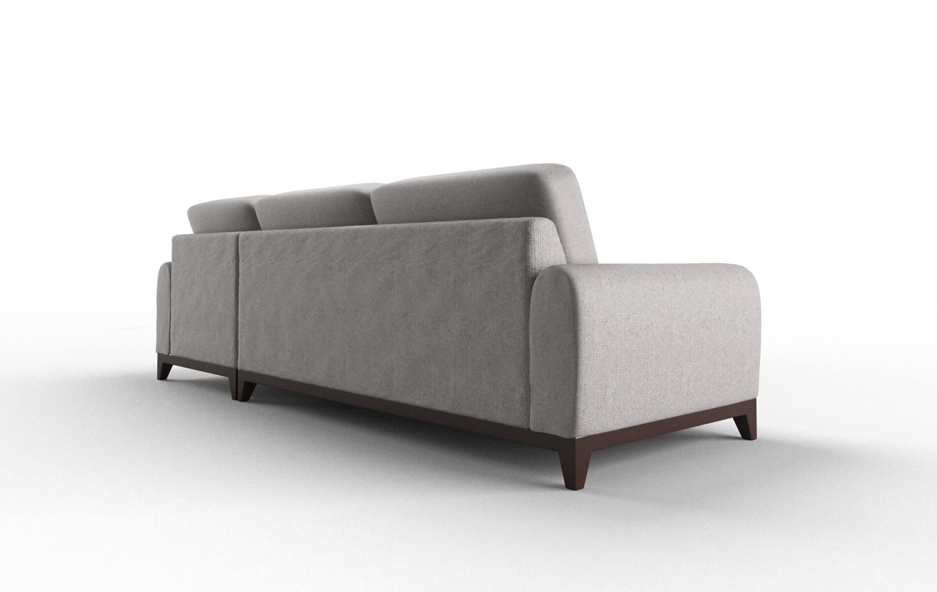 Mykonos Sasha Silver Panel espresso legs 5