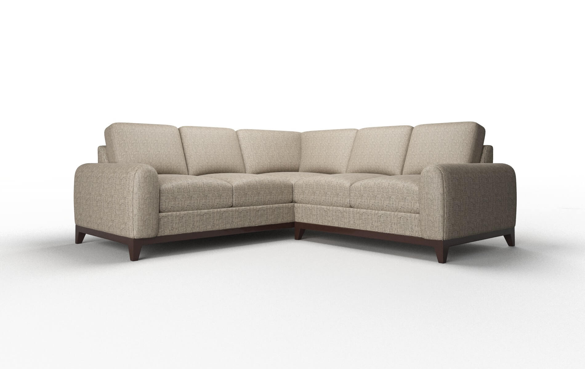 Mykonos Solifestyle 51 Sectional espresso legs 1