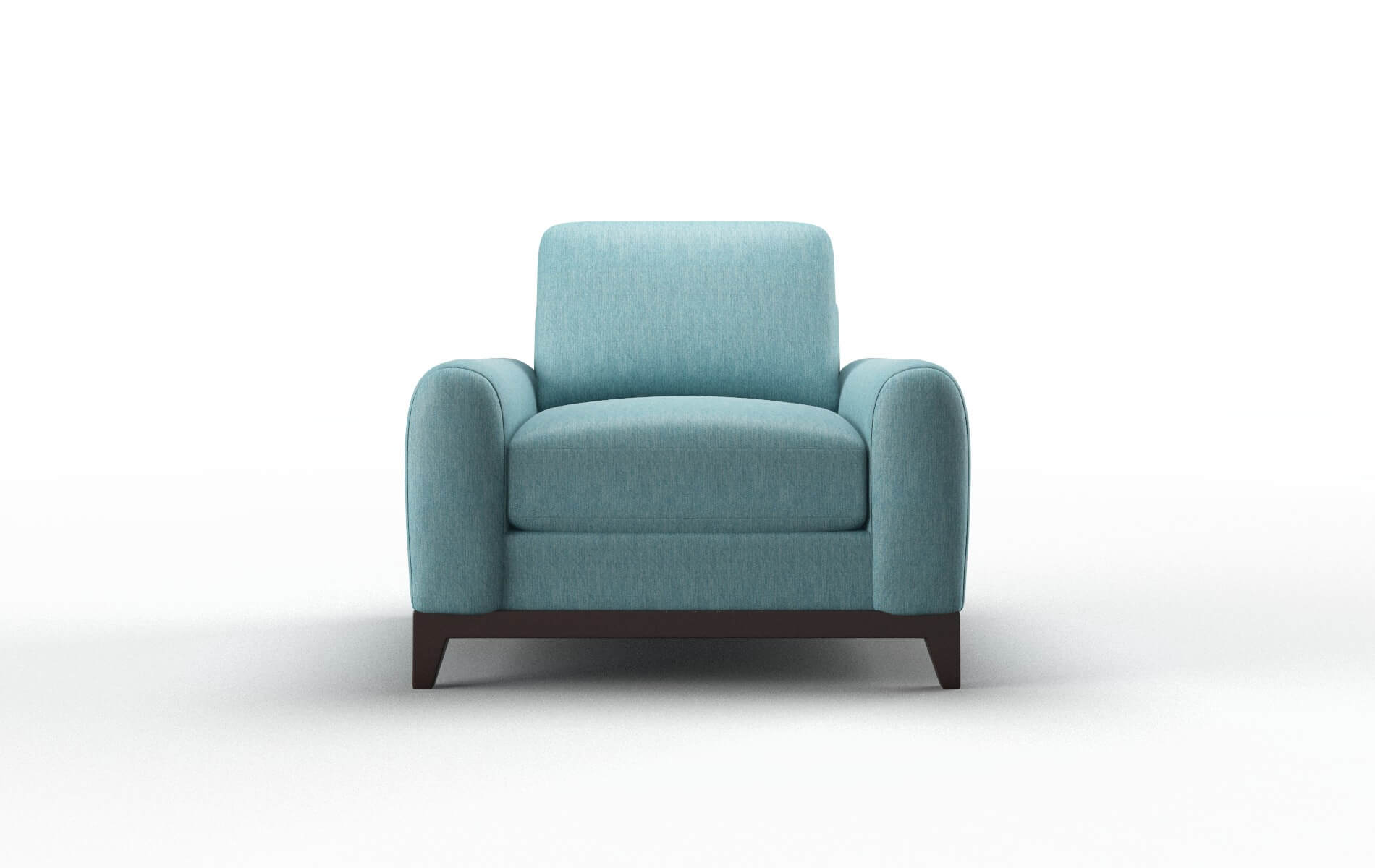 Mykonos Sorrento Denim Chair espresso legs 1