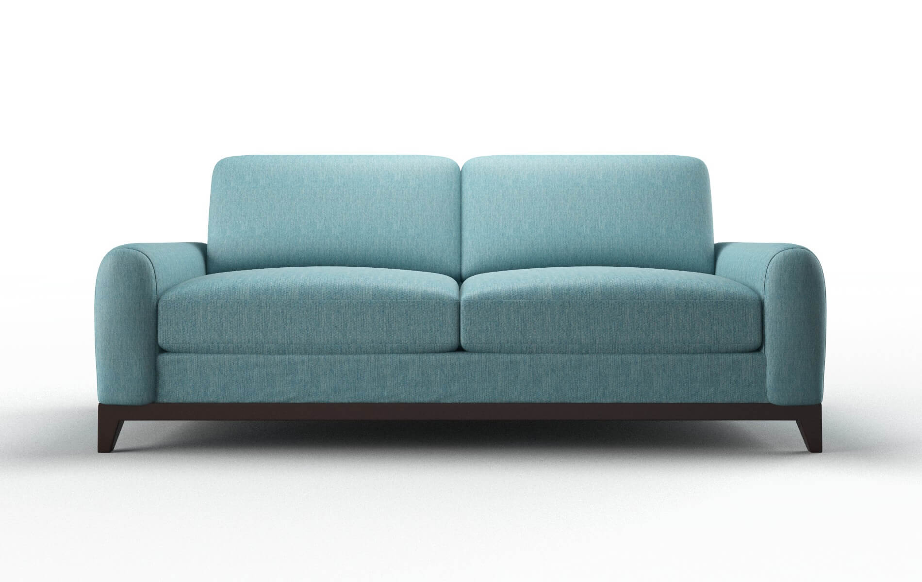 Mykonos Sorrento denim Sofa Espresso Legs  1