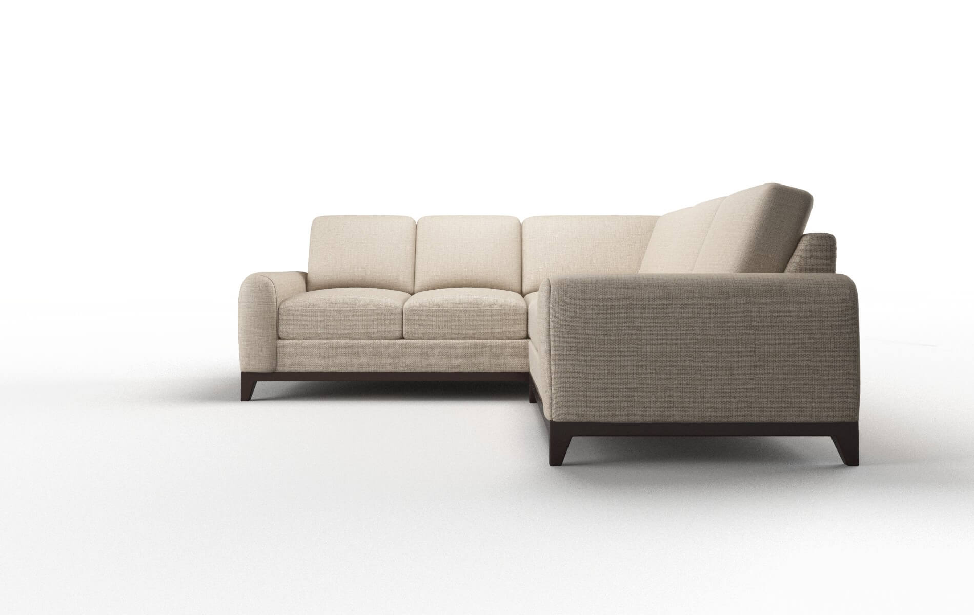Mykonos Sosoftness 74 Sectional espresso legs 5