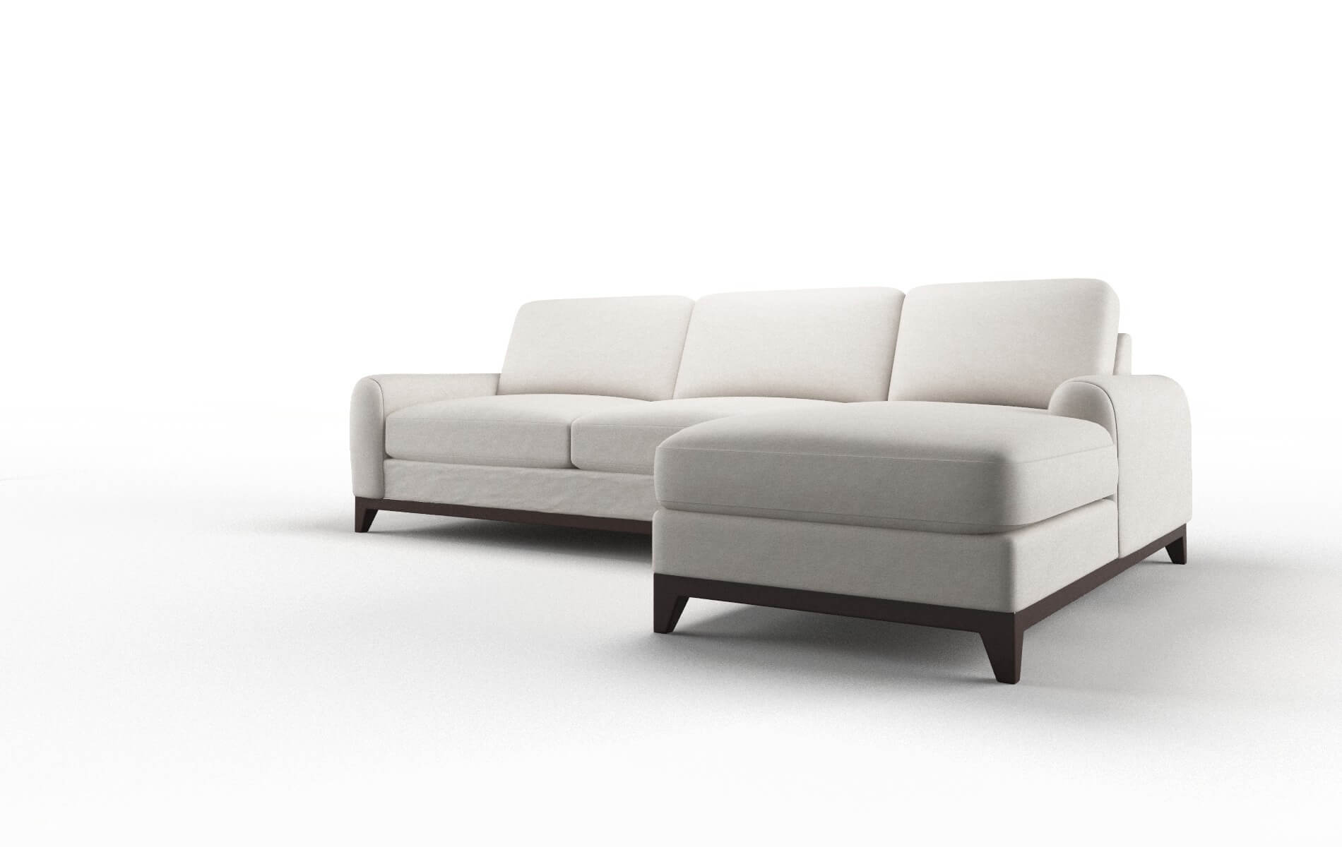 Mykonos Suave Dove Panel espresso legs 4