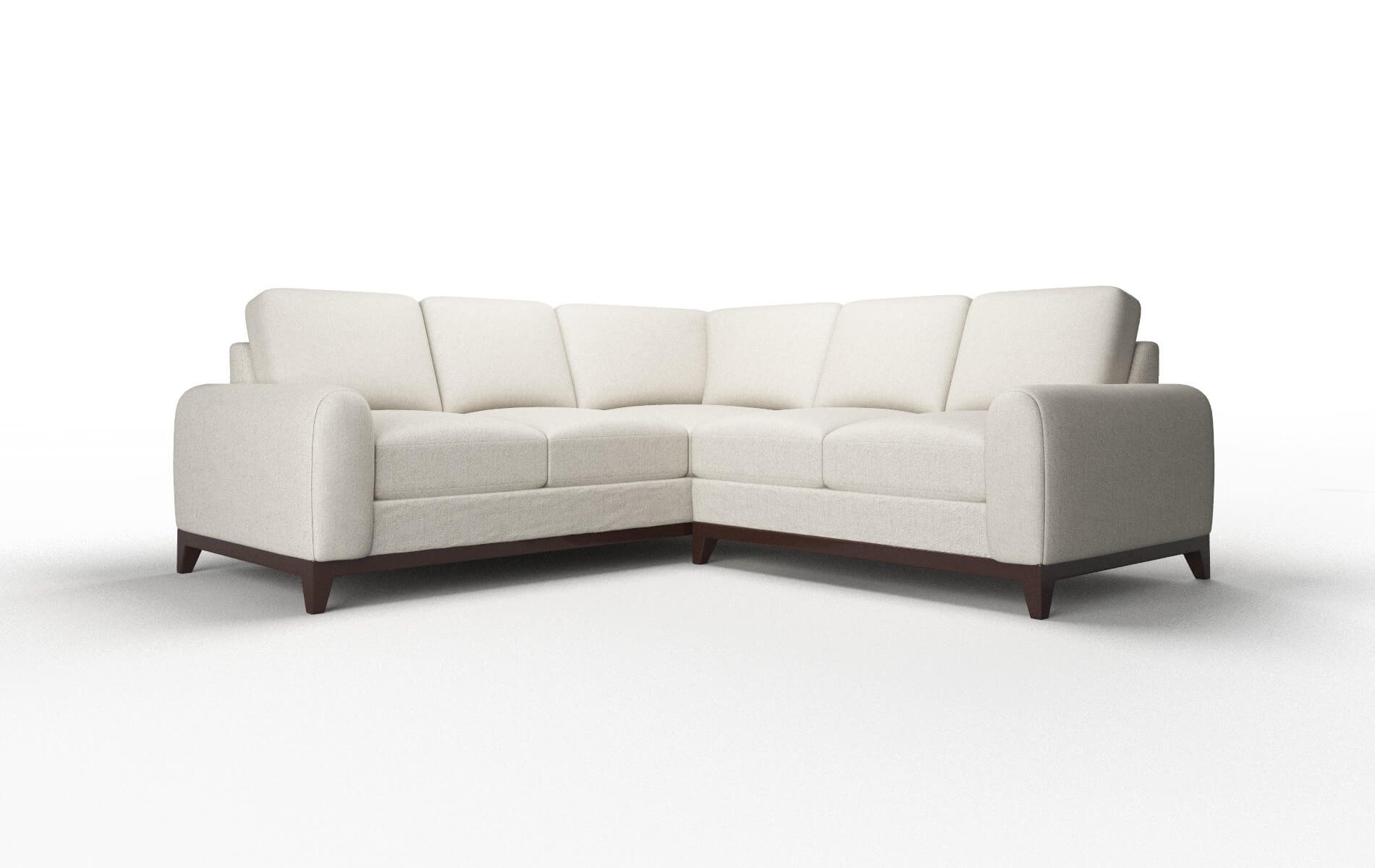 Mykonos Terrain Natural Sectional espresso legs 1