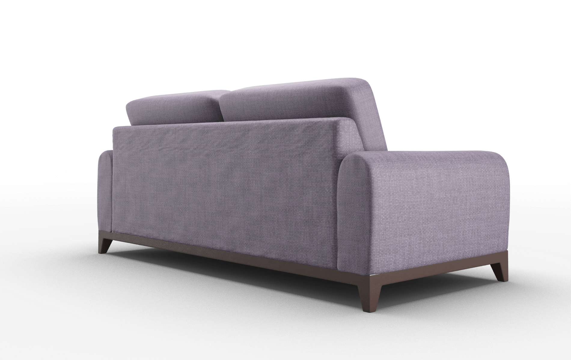 Mykonos Tess Blackberry Sofa espresso legs 5