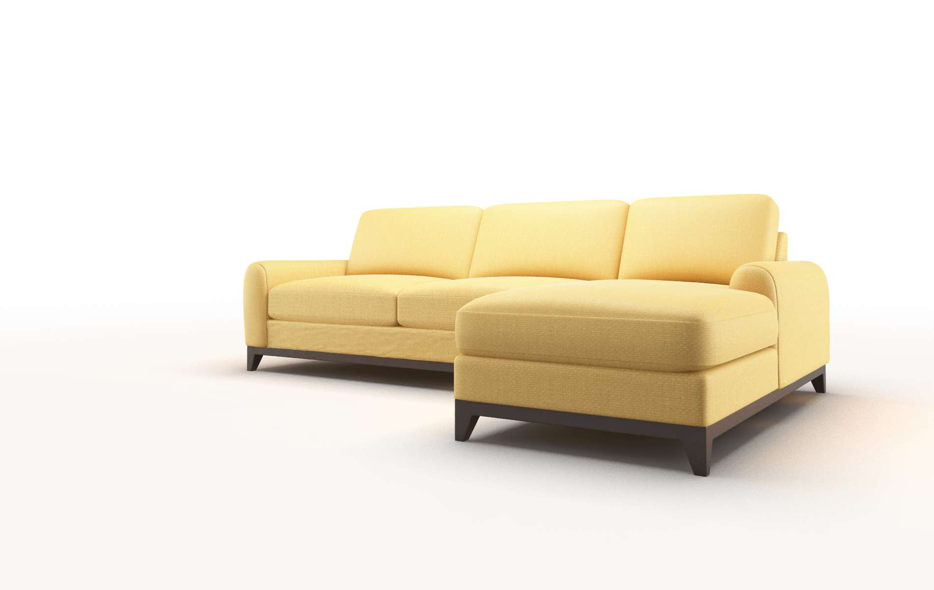 Mykonos Tess Turmeric Panel espresso legs 4