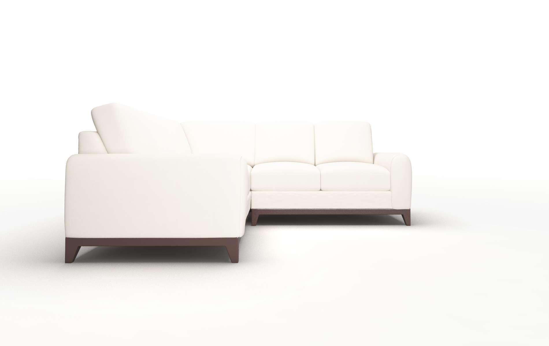 Mykonos Urban_d Snow Sectional espresso legs 2