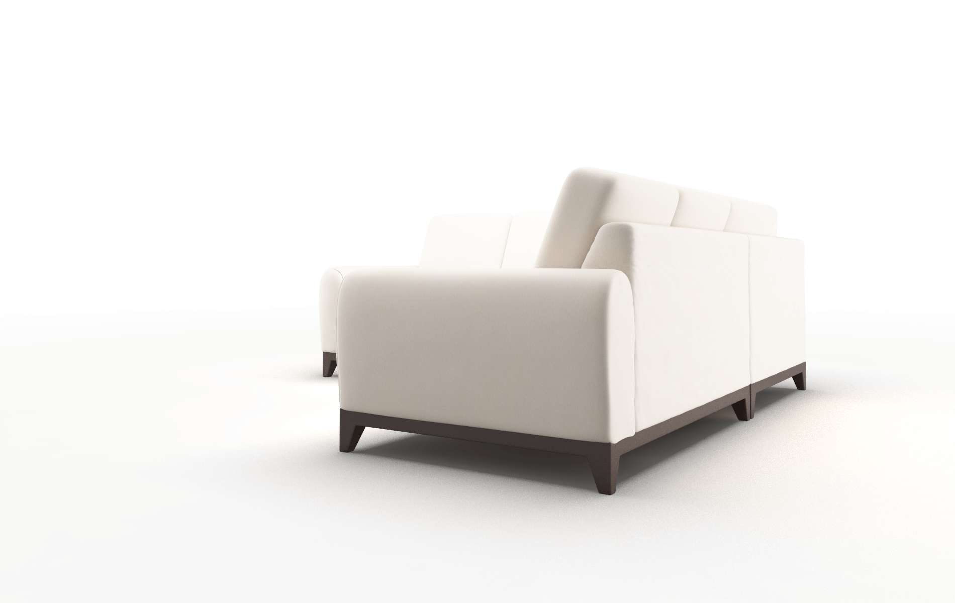 Mykonos Urban_d Snow Sectional espresso legs 4
