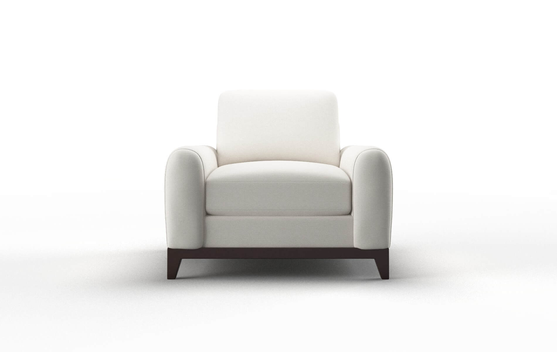 Mykonos Venice Eggshell Chair espresso legs 1