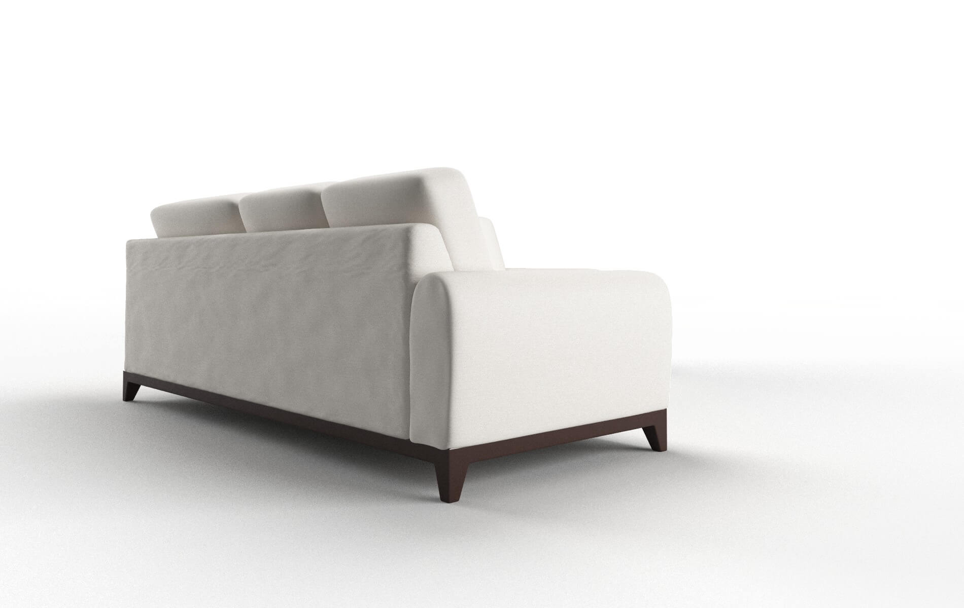 Mykonos Venice Eggshell Sectional espresso legs 3