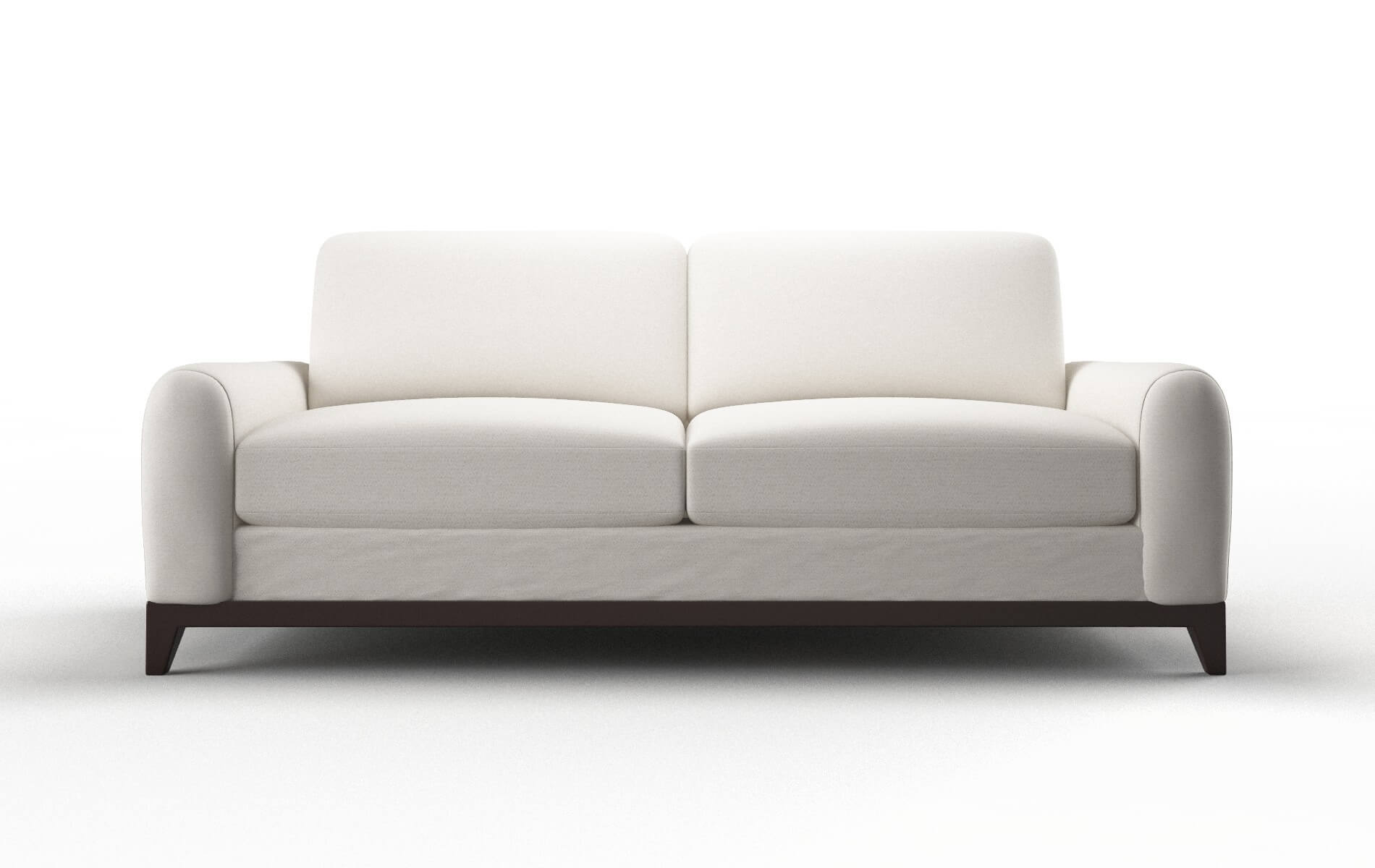 Mykonos Venice Eggshell Sofa espresso legs 1