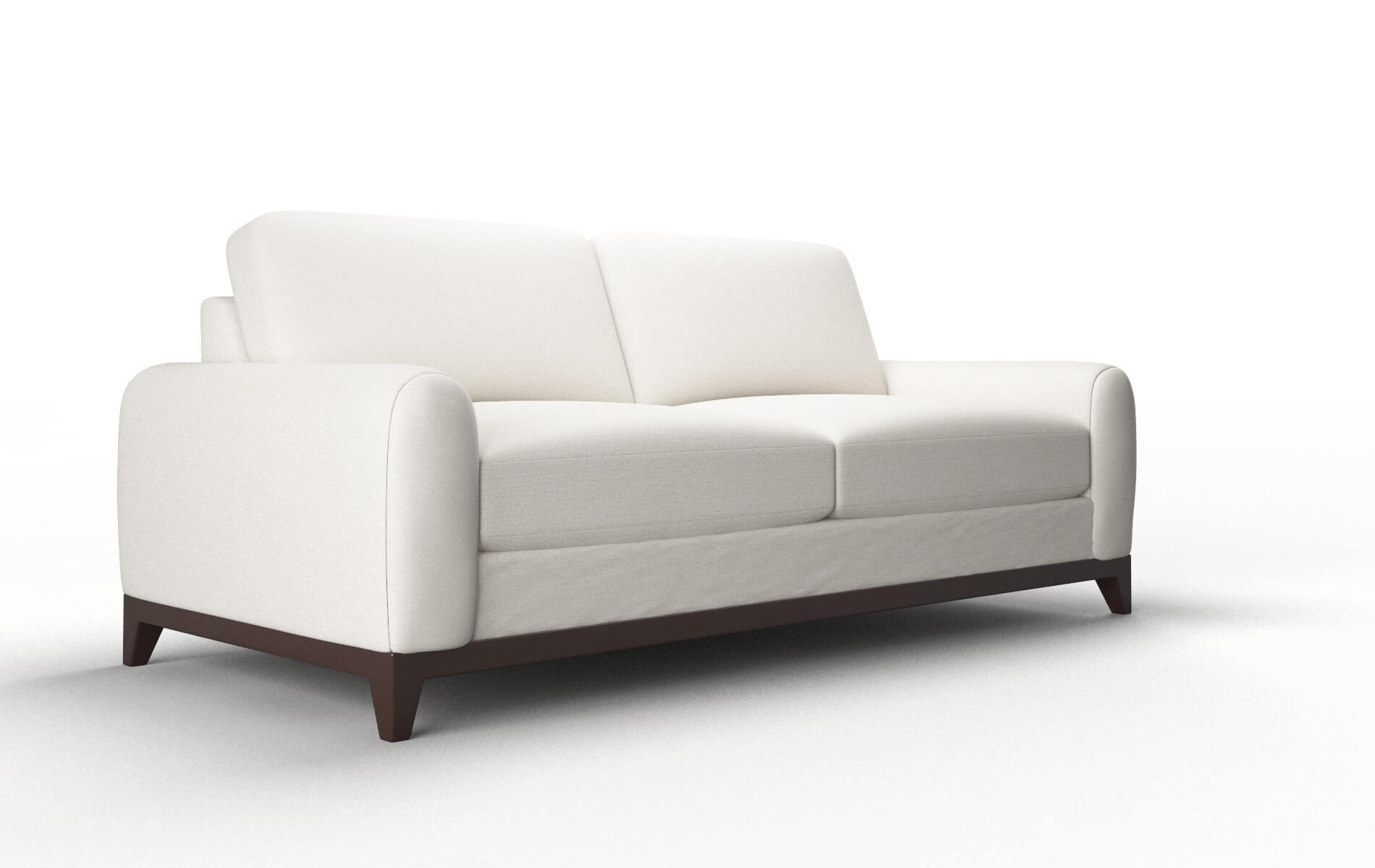 Mykonos Venice Eggshell Sofa espresso legs 2