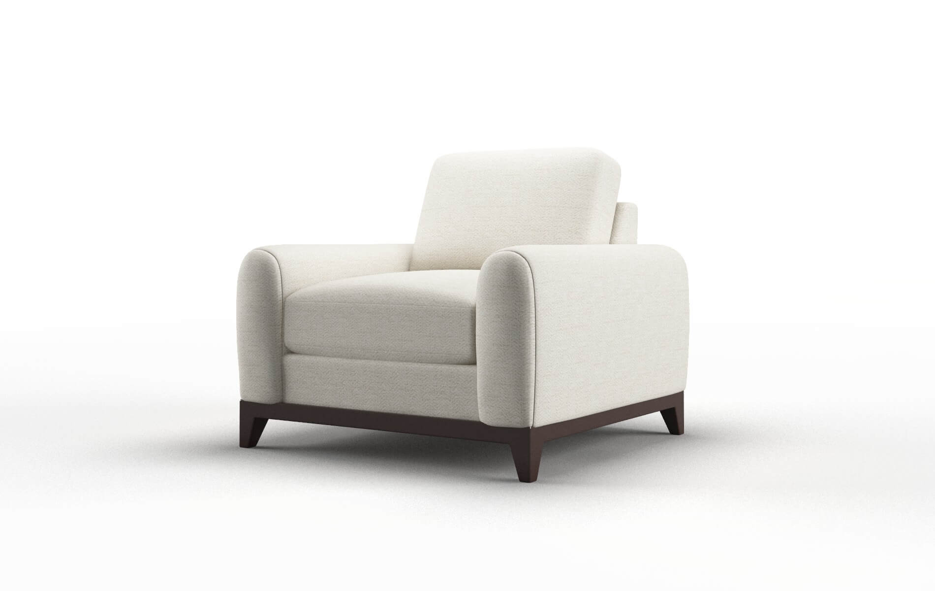 Mykonos Venus Cream Chair espresso legs 4