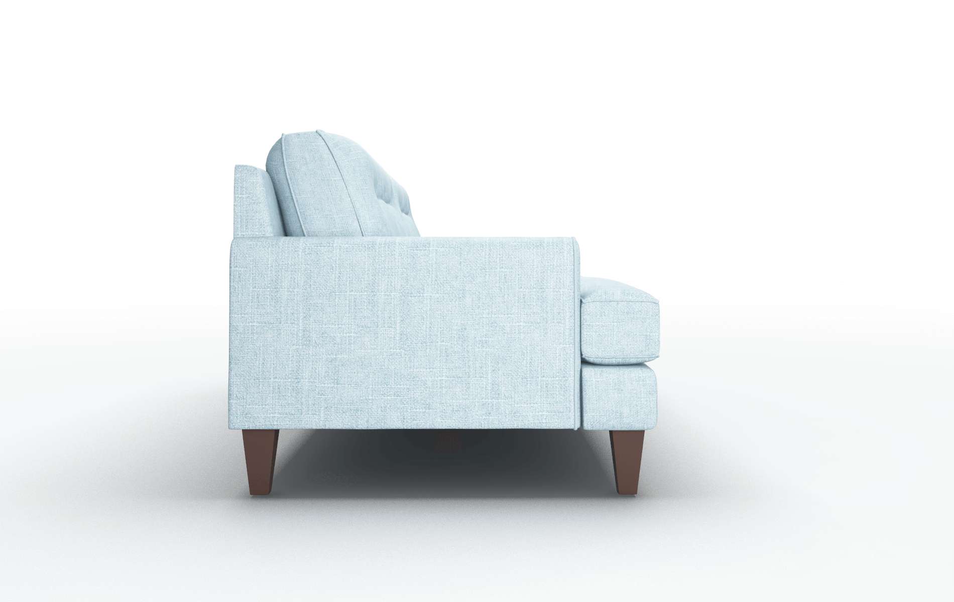 Naples Atlas Turquoise Sofa espresso legs 3