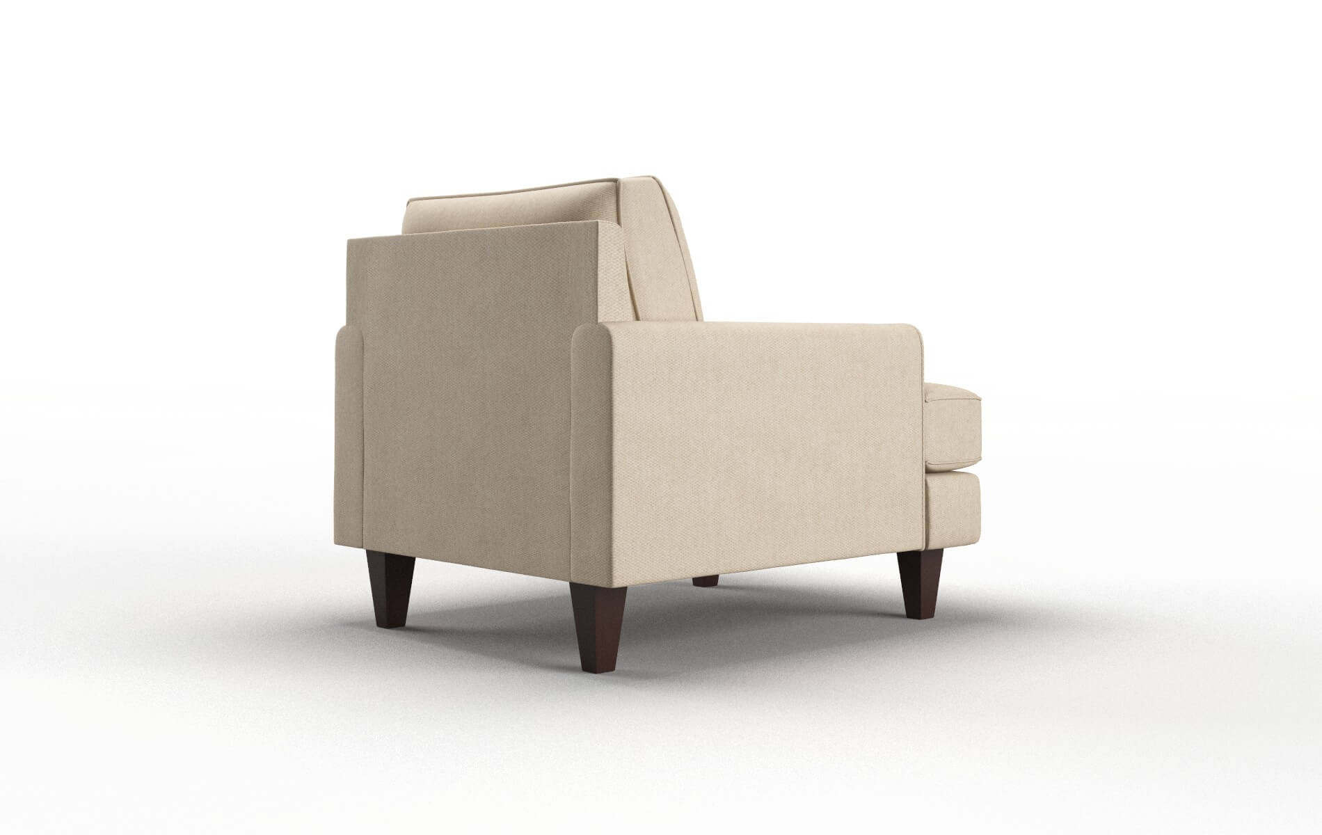 Naples Avenger Burlap Chair espresso legs 5