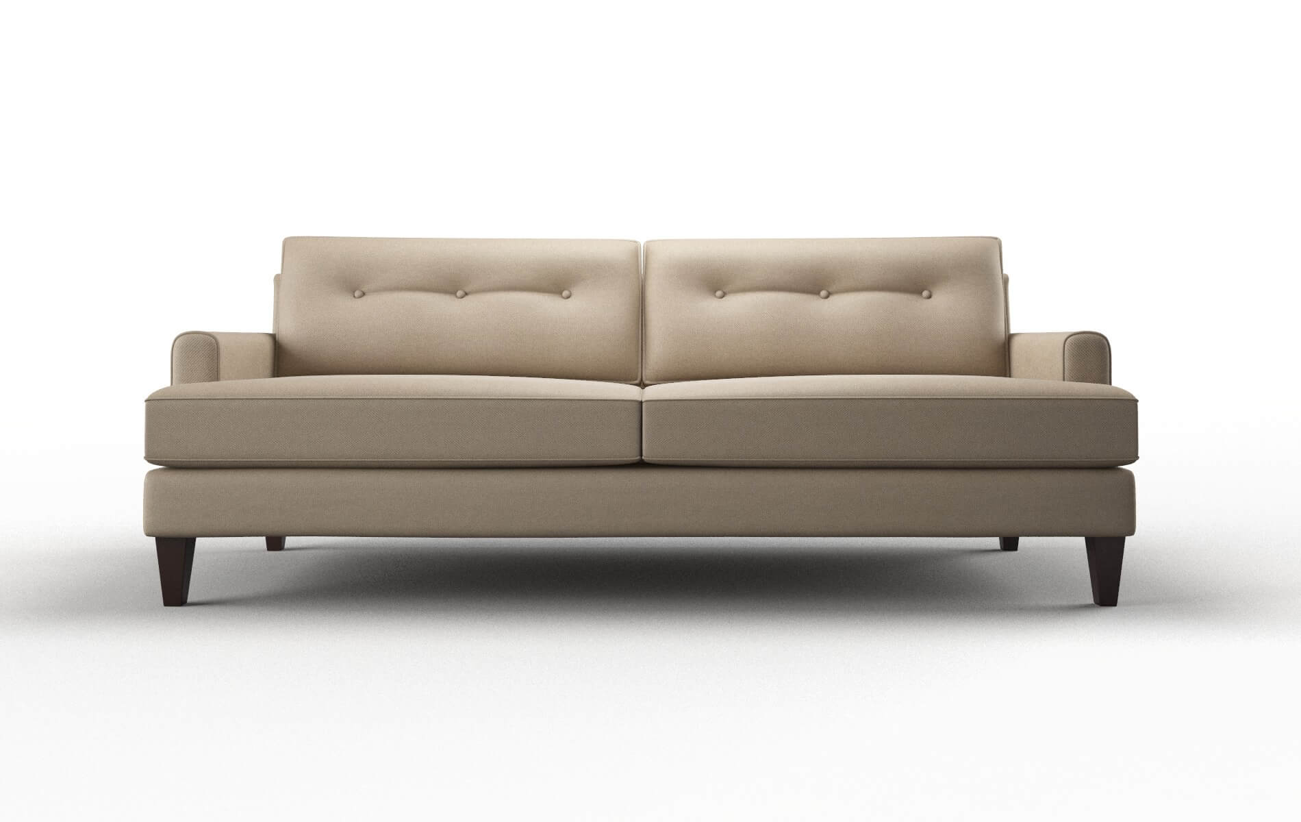 Naples Avenger Driftwood Sofa espresso legs 1