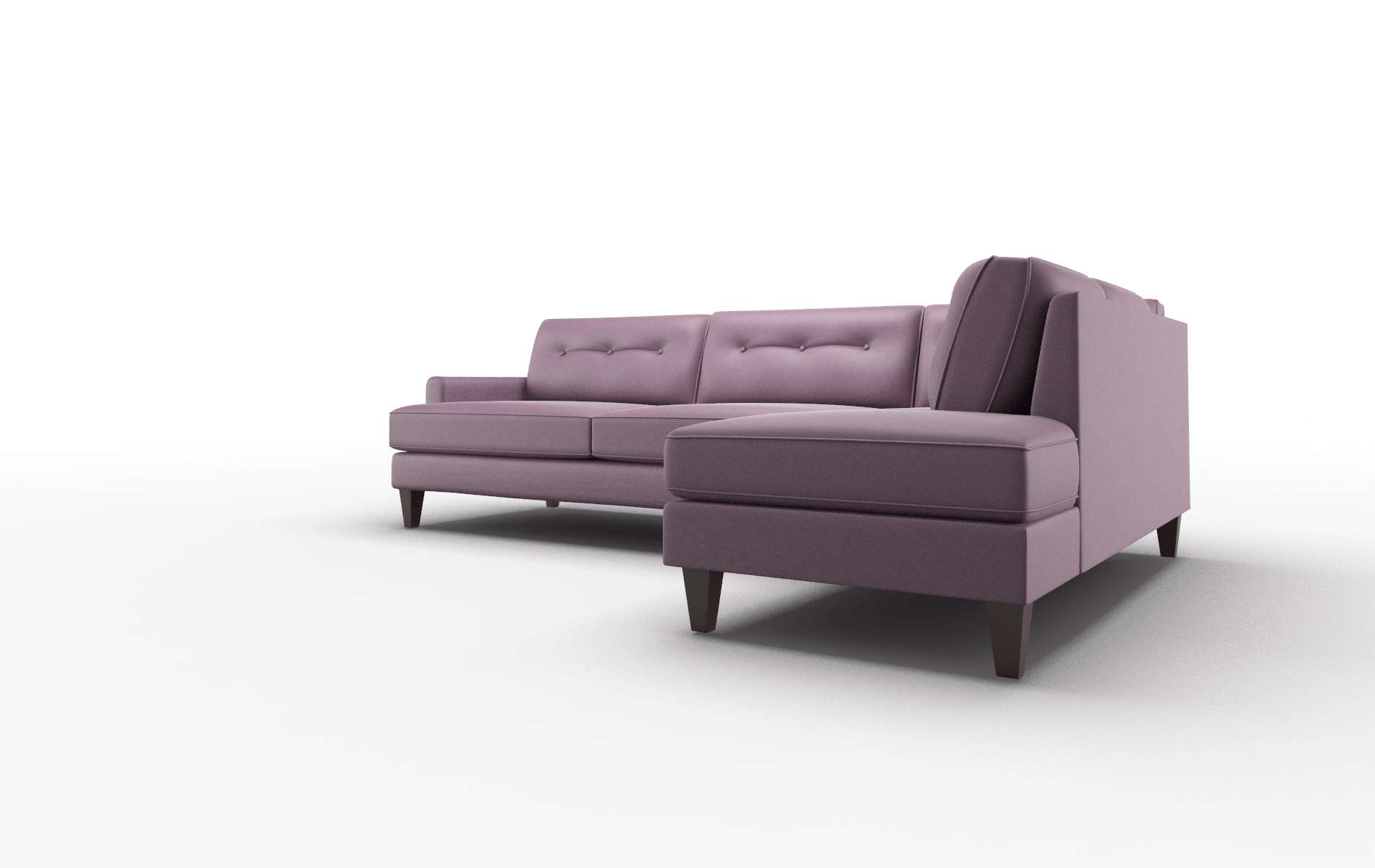 Naples Bella Aubergine Panel espresso legs 4