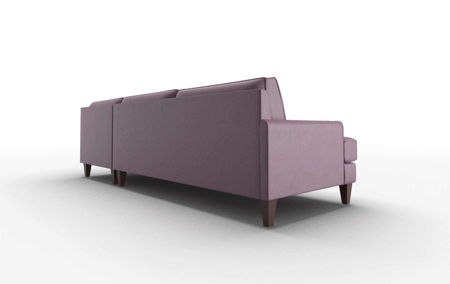 Naples Bella Aubergine Panel espresso legs 5