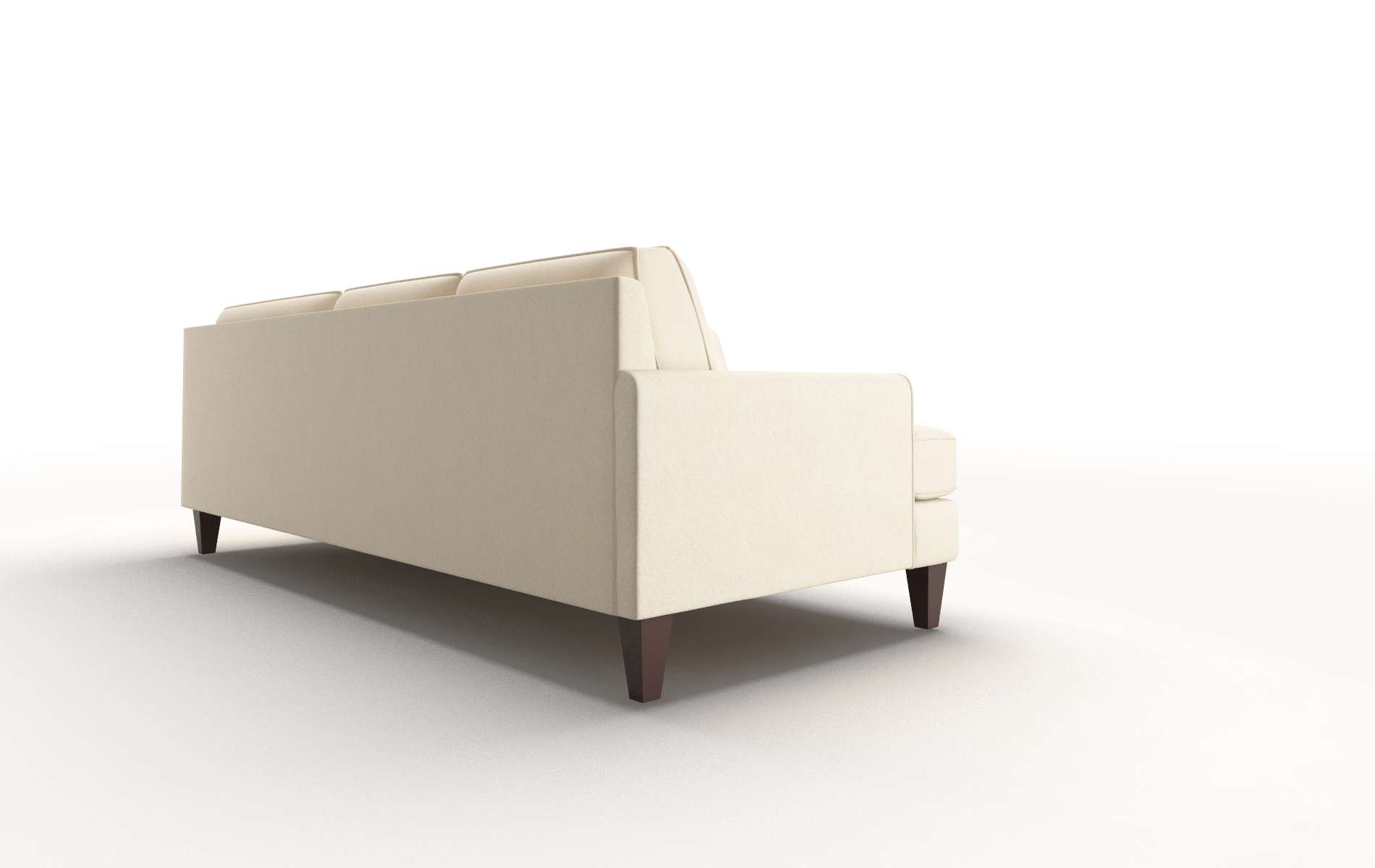 Naples Bella Buckwheat Sectional espresso legs 3