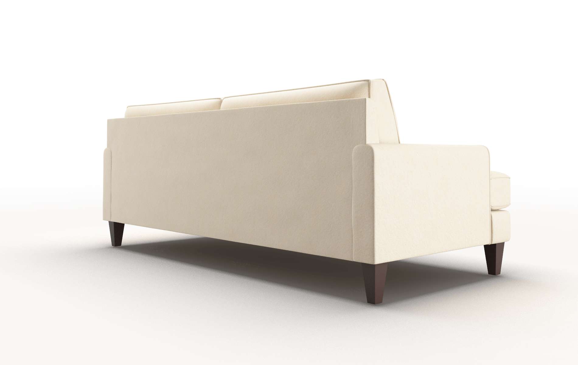 Naples Bella Buckwheat Sofa espresso legs 5