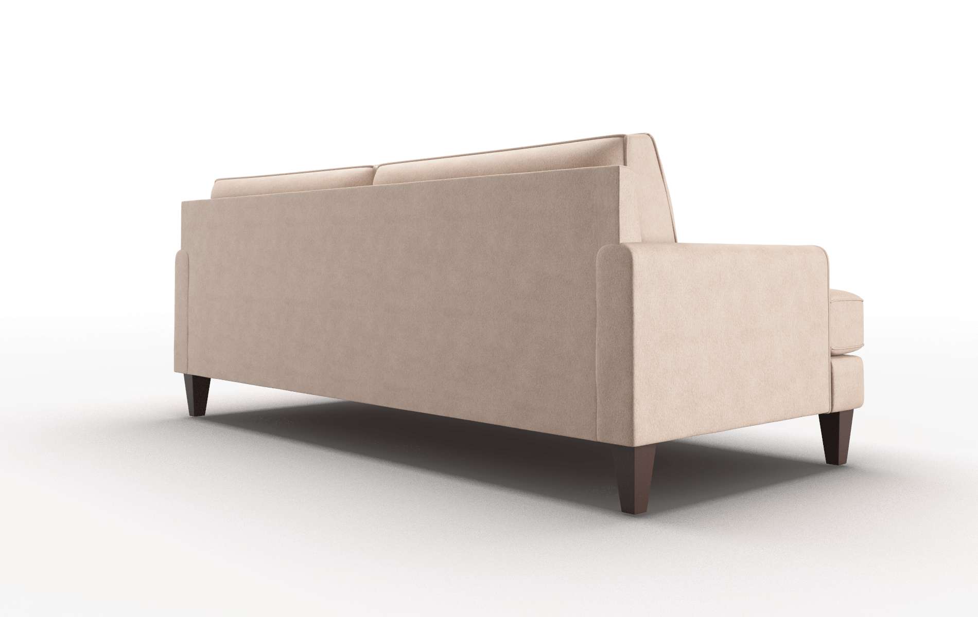 Naples Bella Cocoa Sofa espresso legs 5