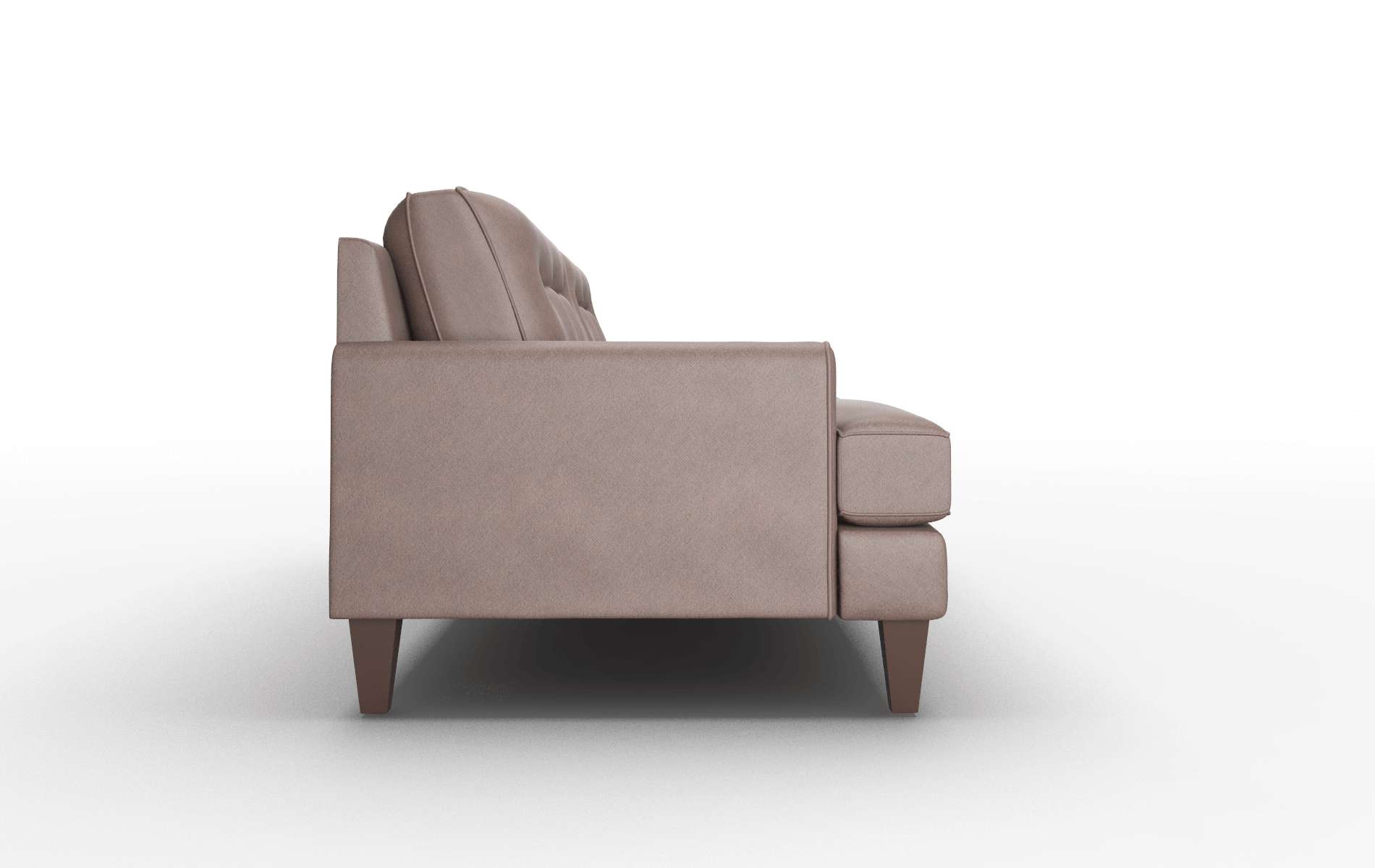 Naples Bella Espresso Sofa espresso legs 3