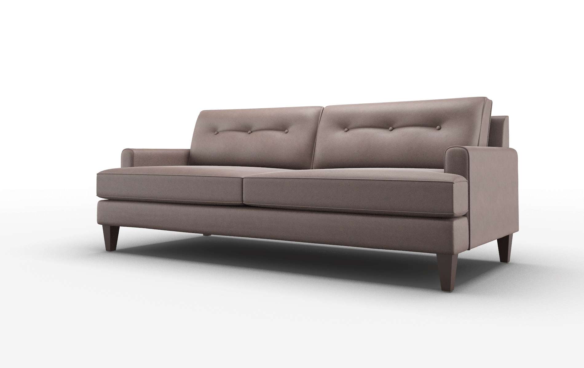 Naples Bella Espresso Sofa espresso legs 4
