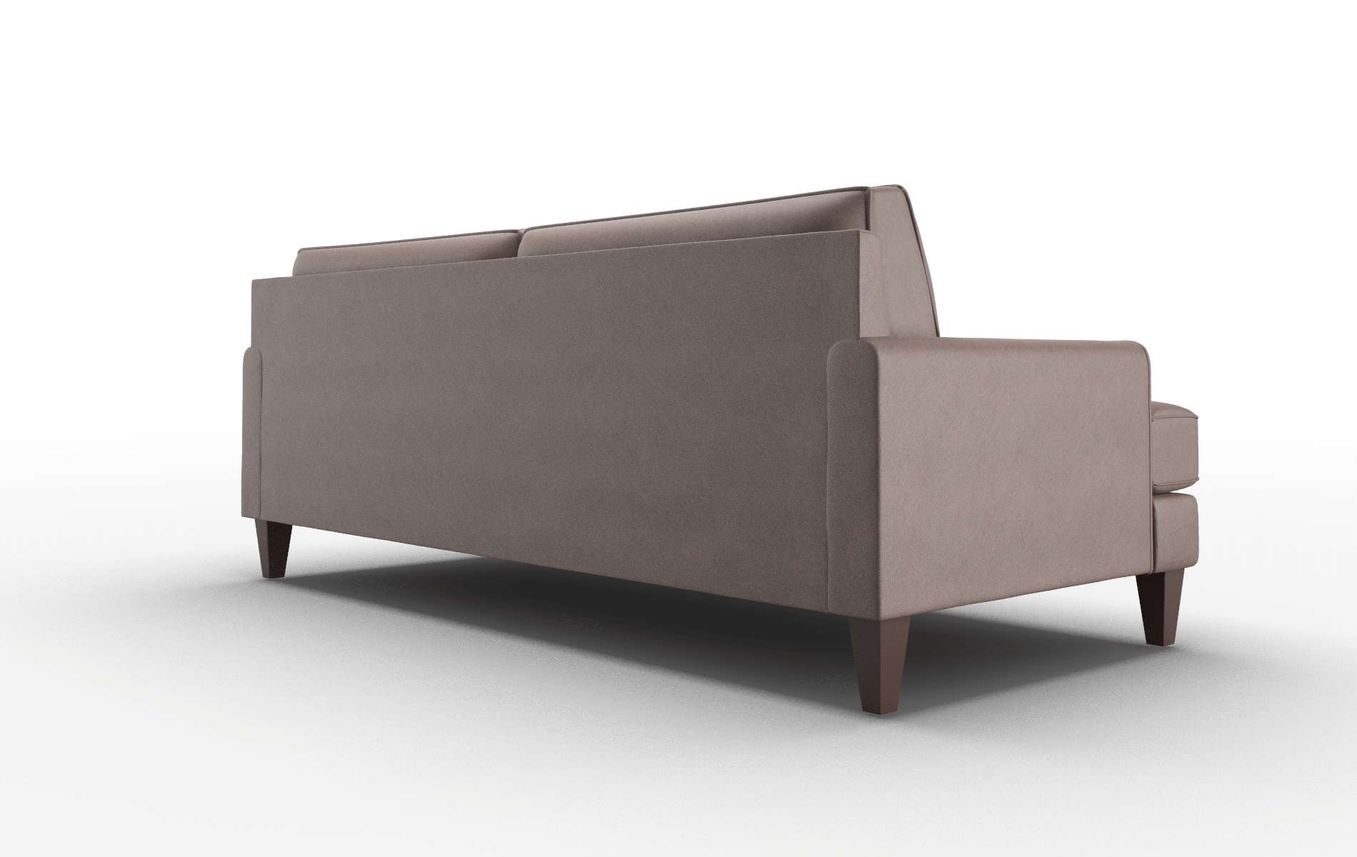 Naples Bella Espresso Sofa espresso legs 5