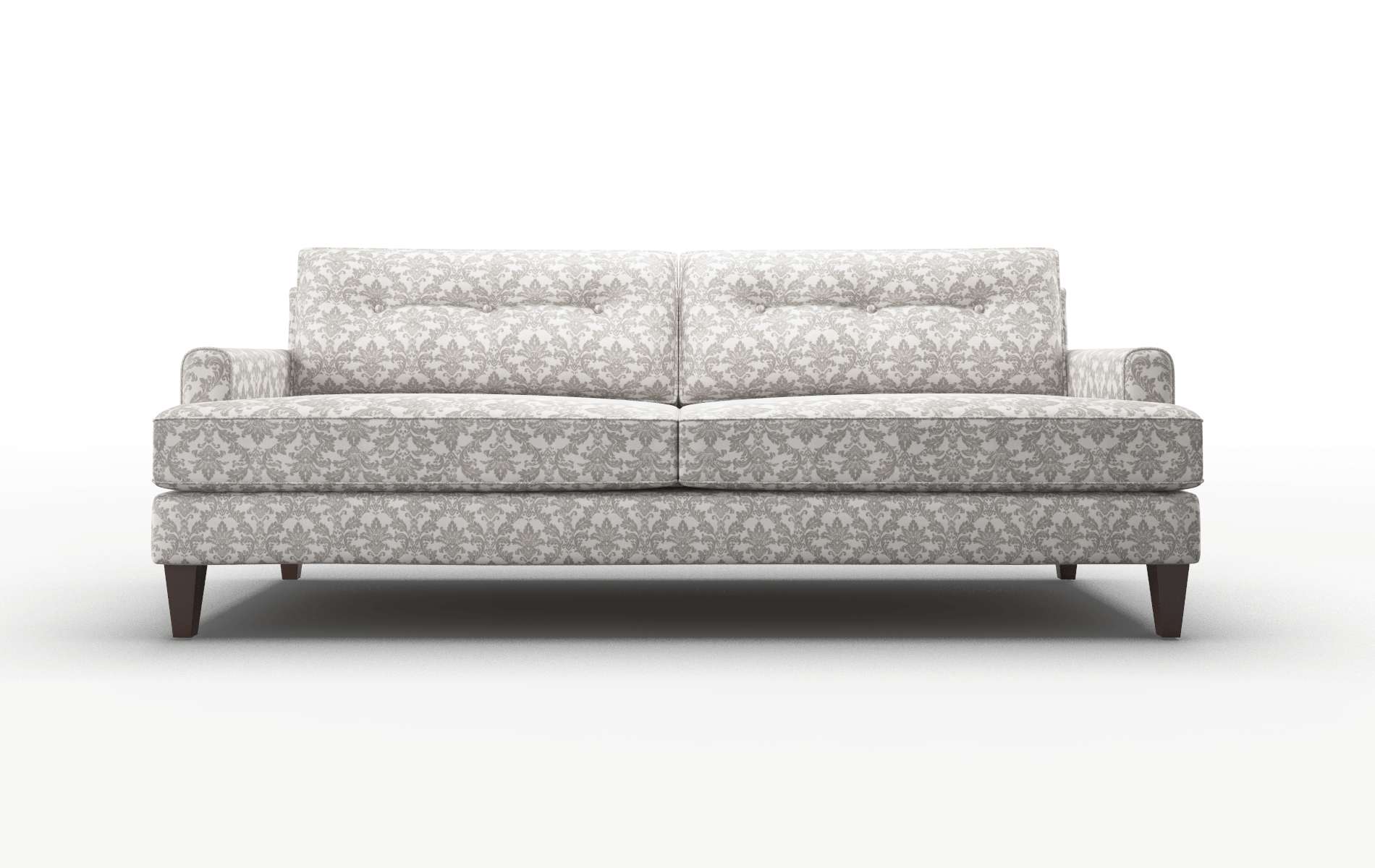 Naples Bergamo Dove Sofa espresso legs 1
