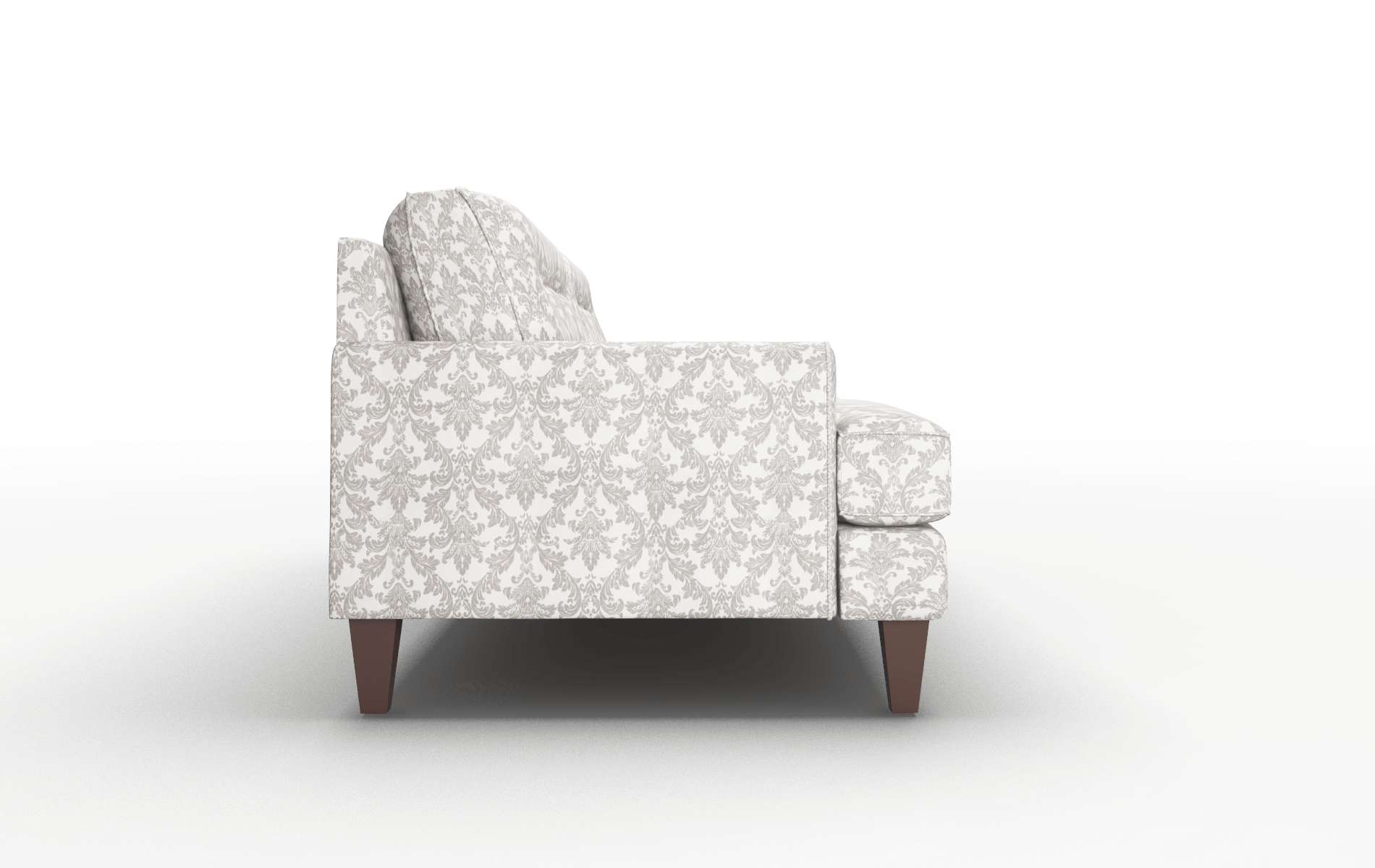 Naples Bergamo Dove Sofa espresso legs 3