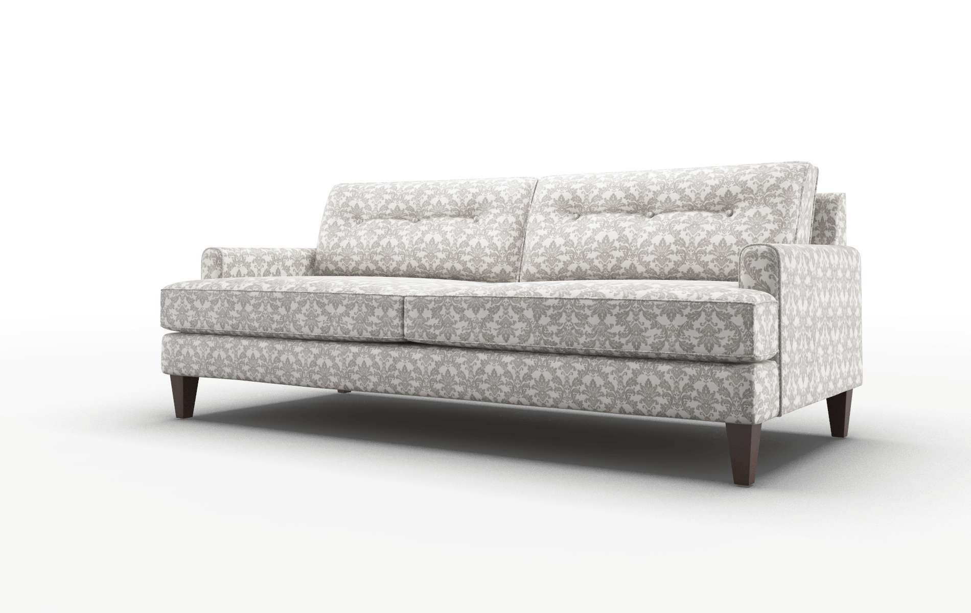 Naples Bergamo Dove Sofa espresso legs 4