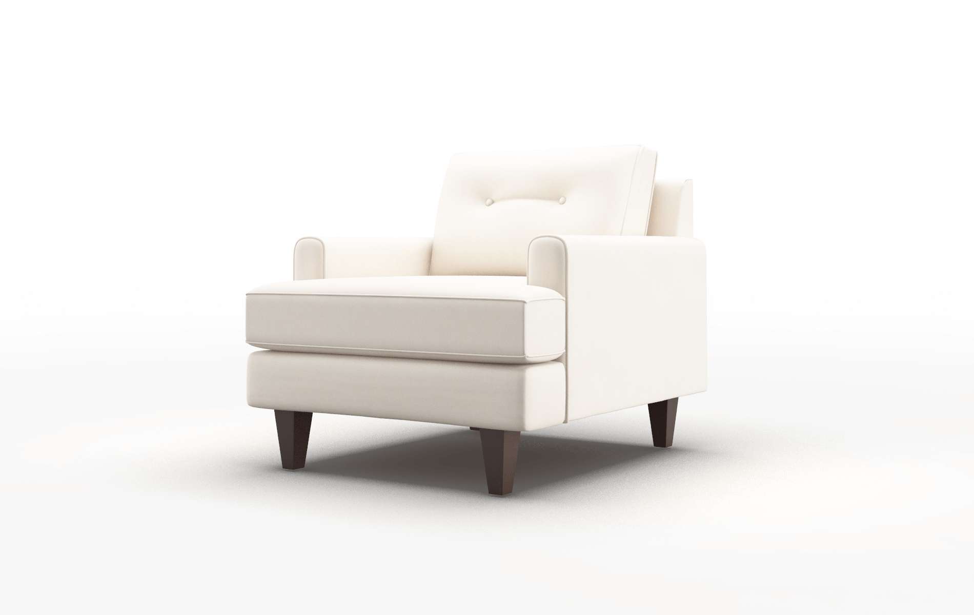Naples Blanche Milky Chair espresso legs 4