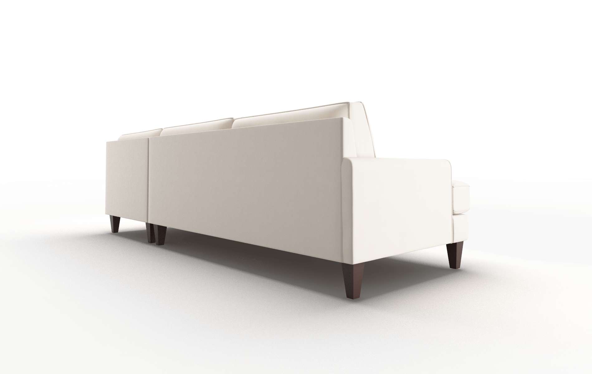 Naples Blanche Milky Panel espresso legs 5