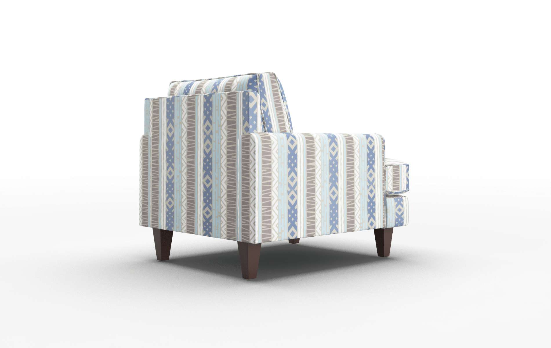 Naples Bodhi Indigo Chair espresso legs 5