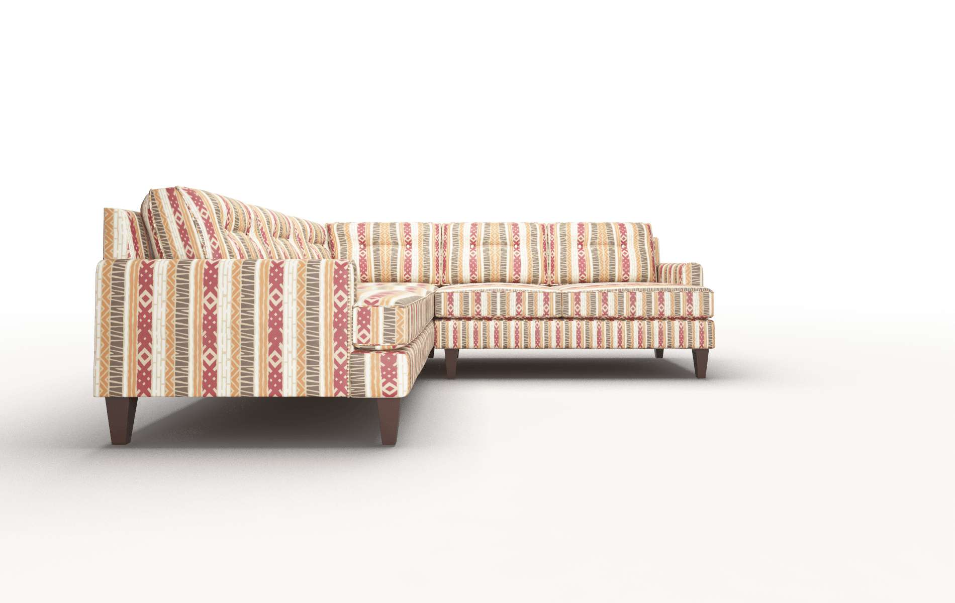 Naples Bodhi Tango Sectional espresso legs 2
