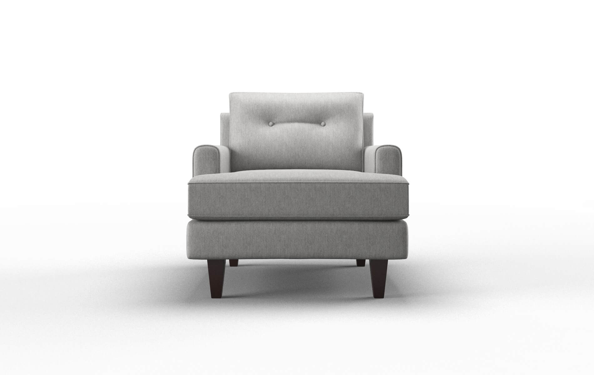 Naples Bungalow graphite Chair Espresso Legs  1