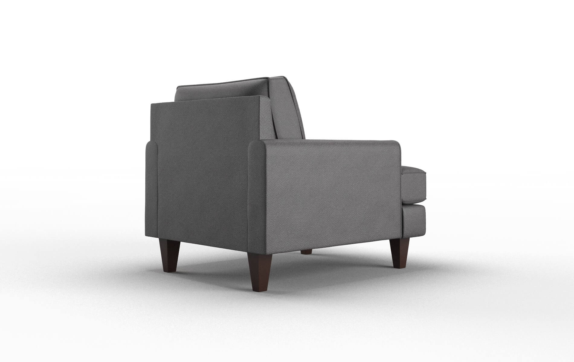 Naples Catalina Charcoal Chair espresso legs 5