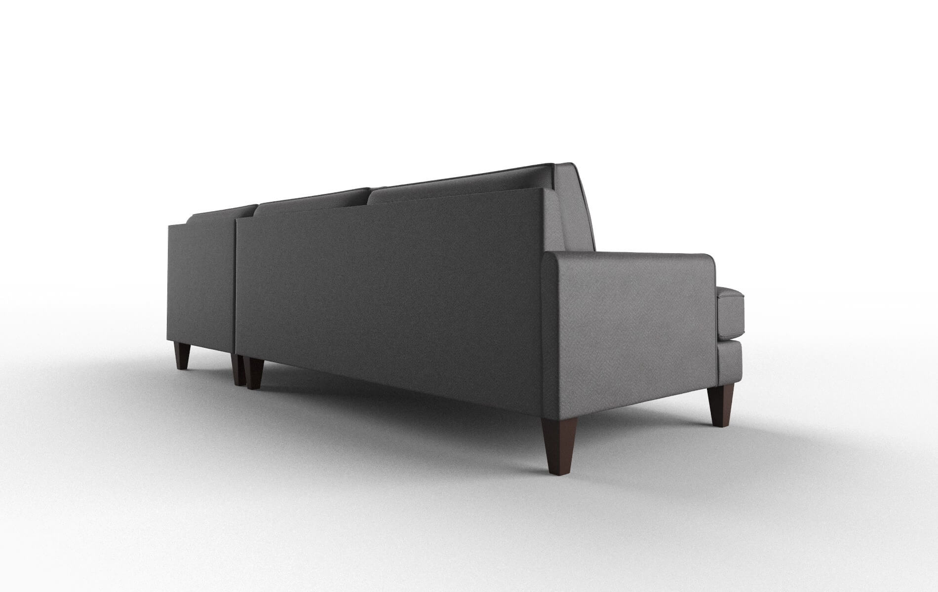 Naples Catalina Charcoal Panel espresso legs 5