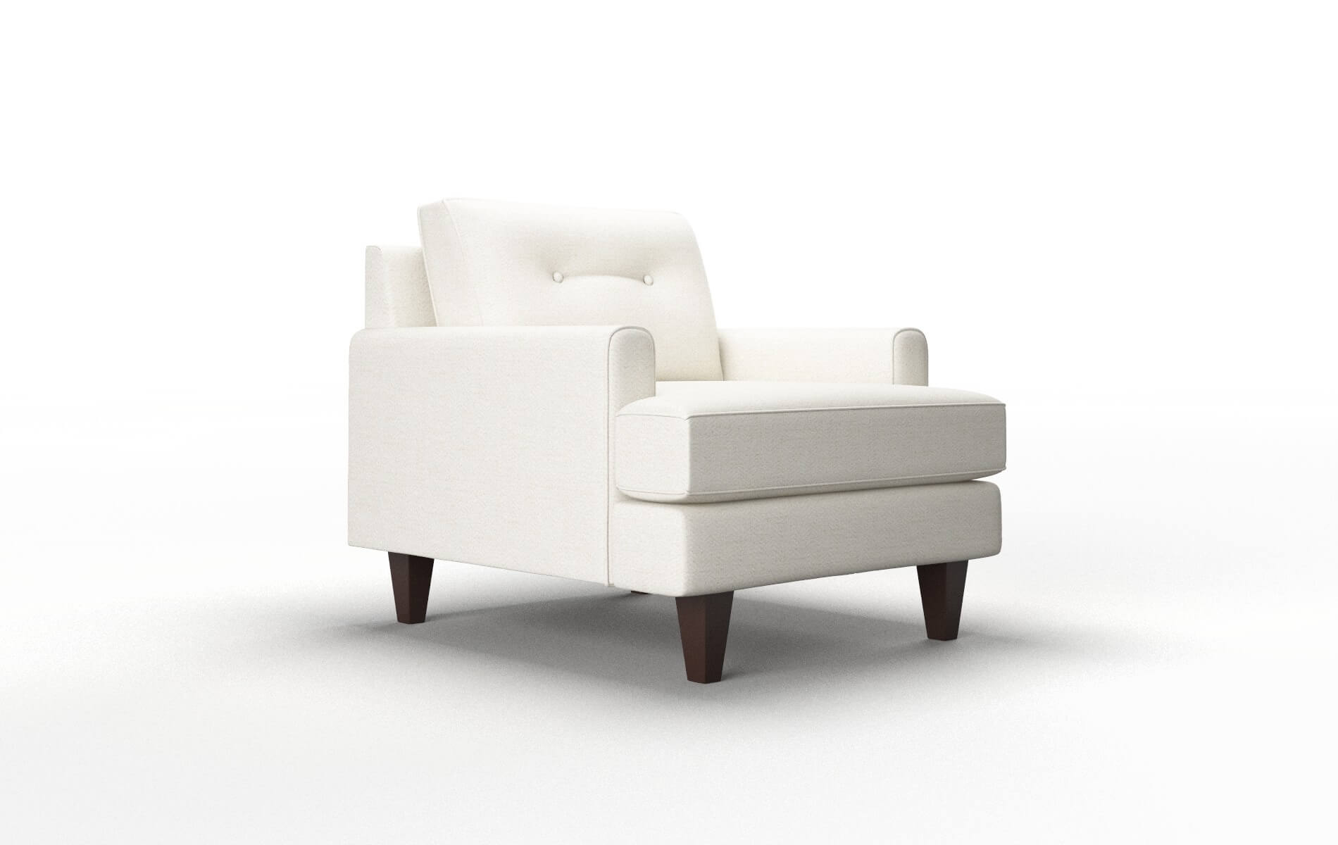 Naples Catalina Ivory Chair espresso legs 2