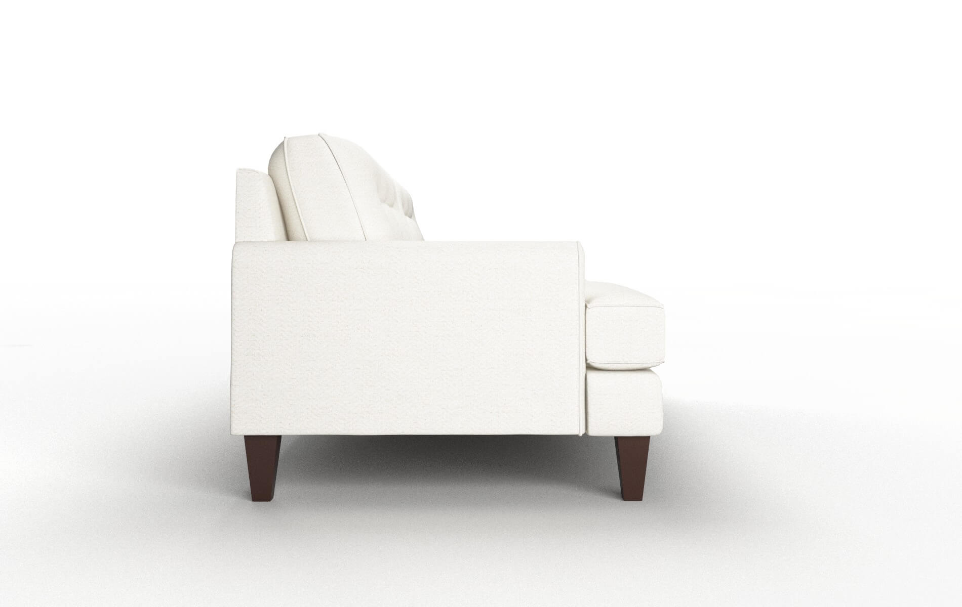 Naples Catalina Ivory Sofa espresso legs 3