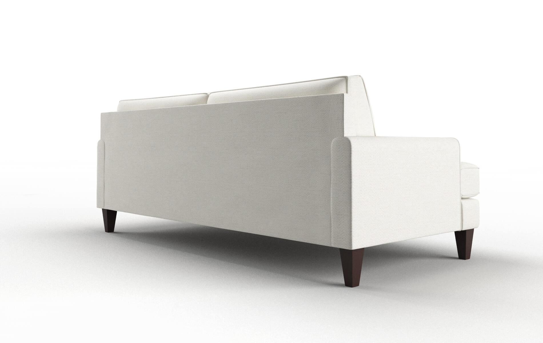 Naples Catalina Ivory Sofa espresso legs 5