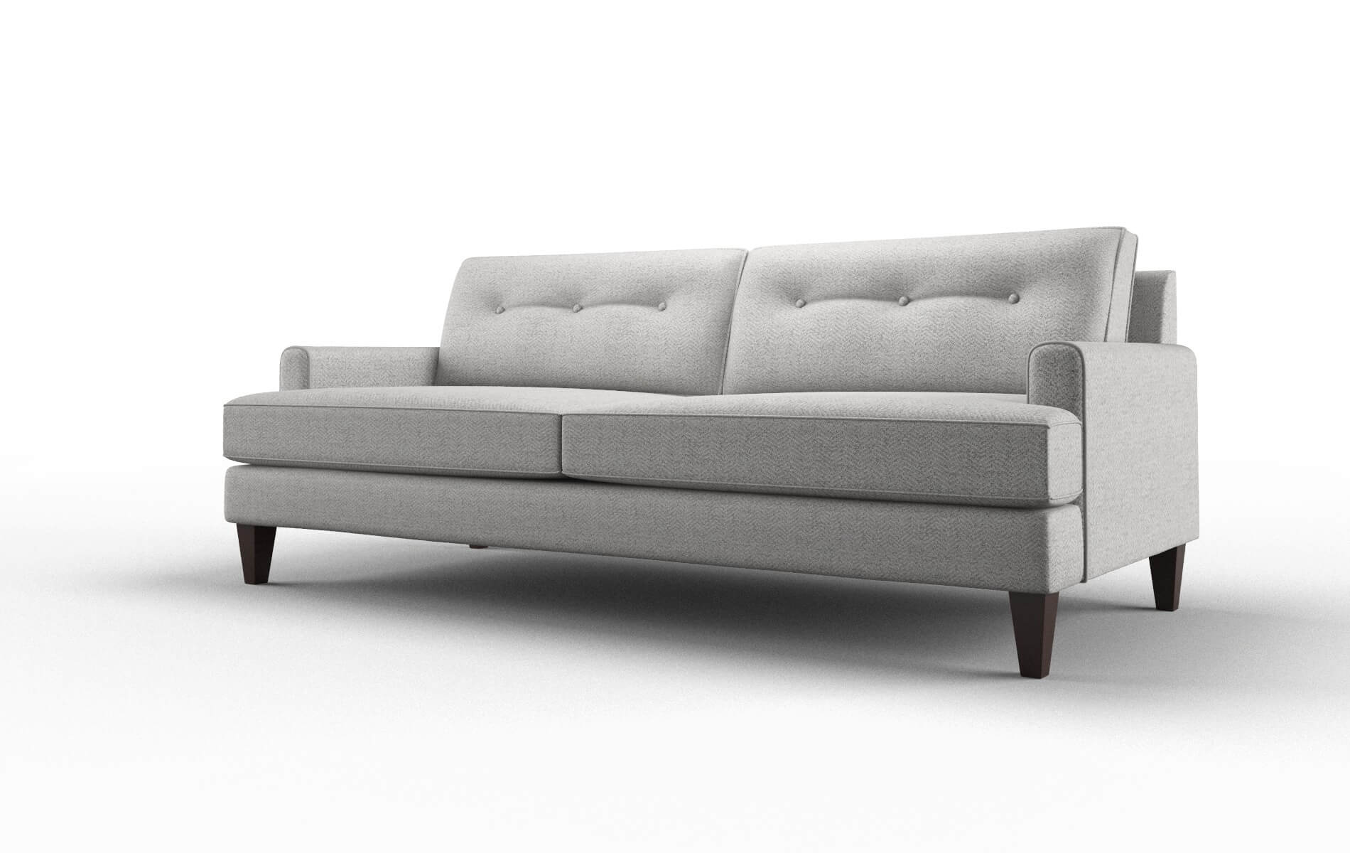 Naples Catalina Silver Sofa espresso legs 4