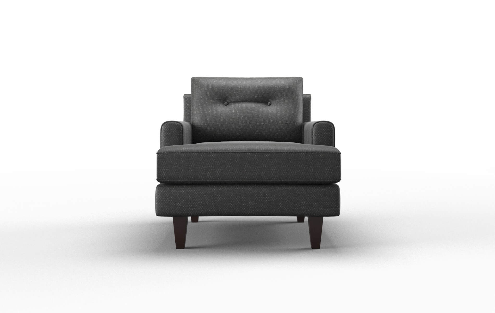 Naples Chance denim Chair Espresso Legs  1