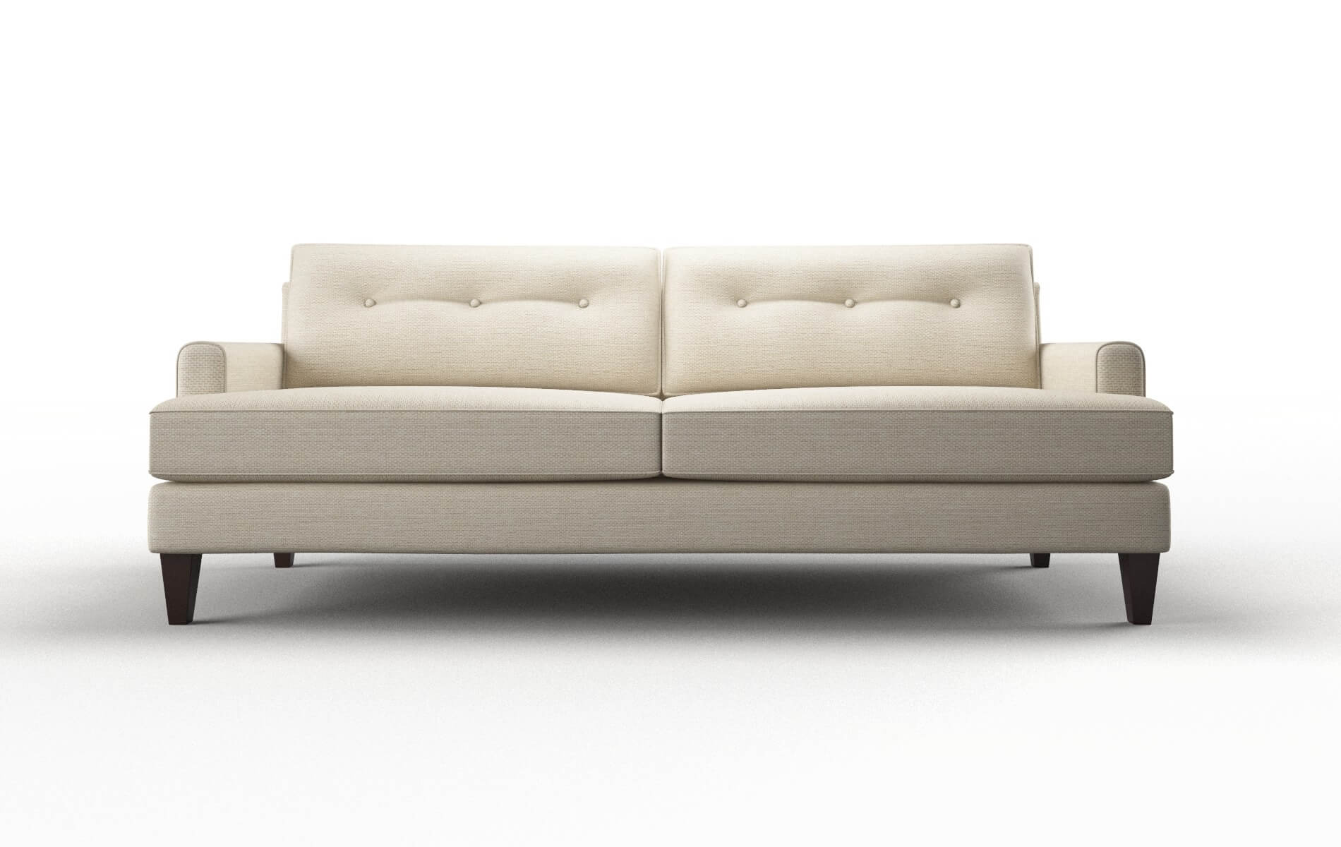 Naples Chance sand Sofa Espresso Legs  1