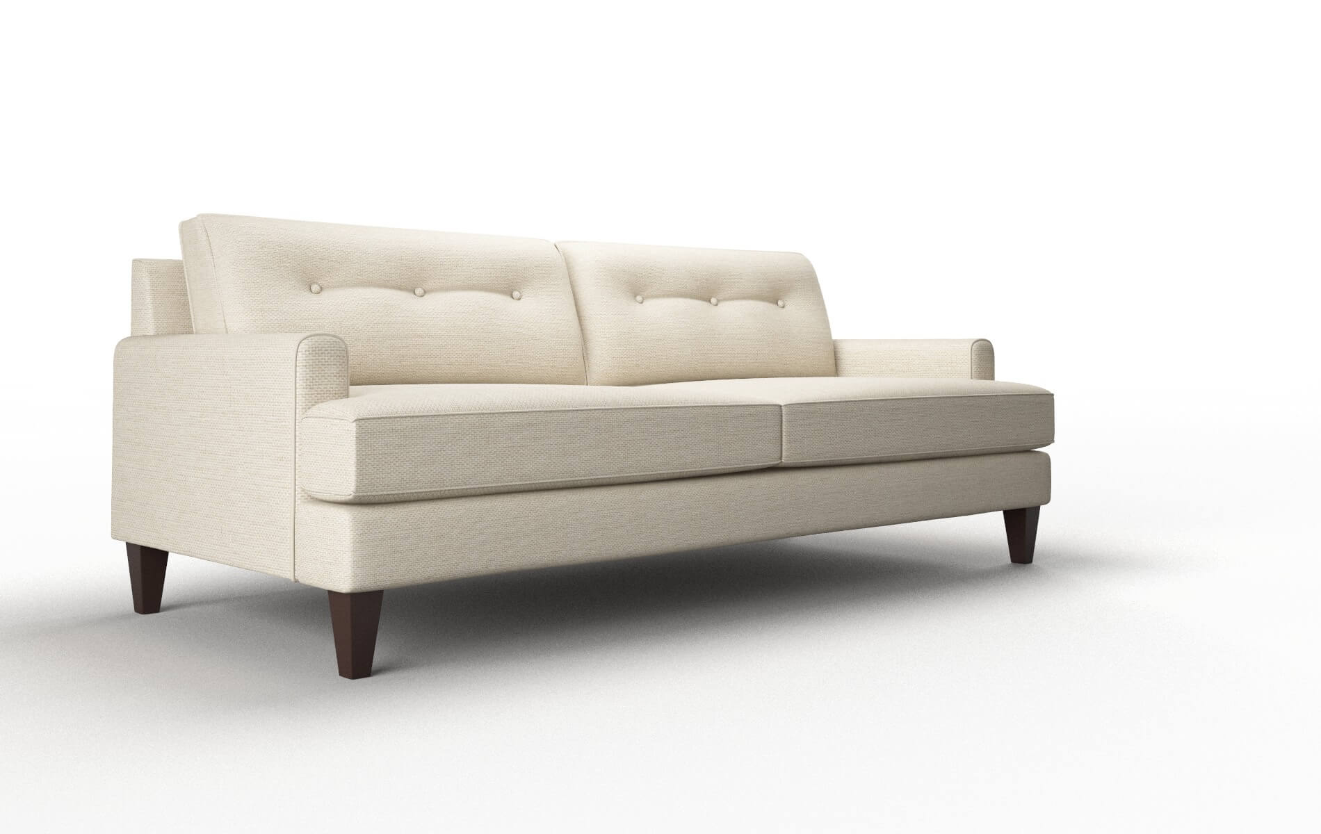 Naples Chance Sand Sofa espresso legs 2