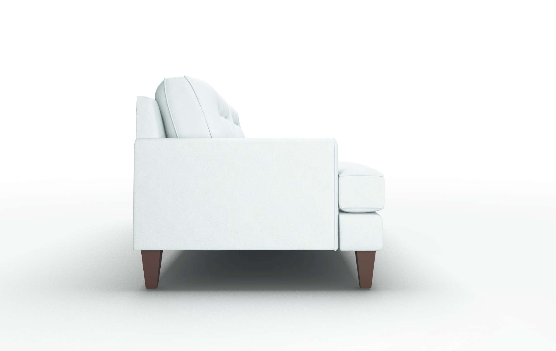 Naples Clyde Cornflower Sofa espresso legs 3