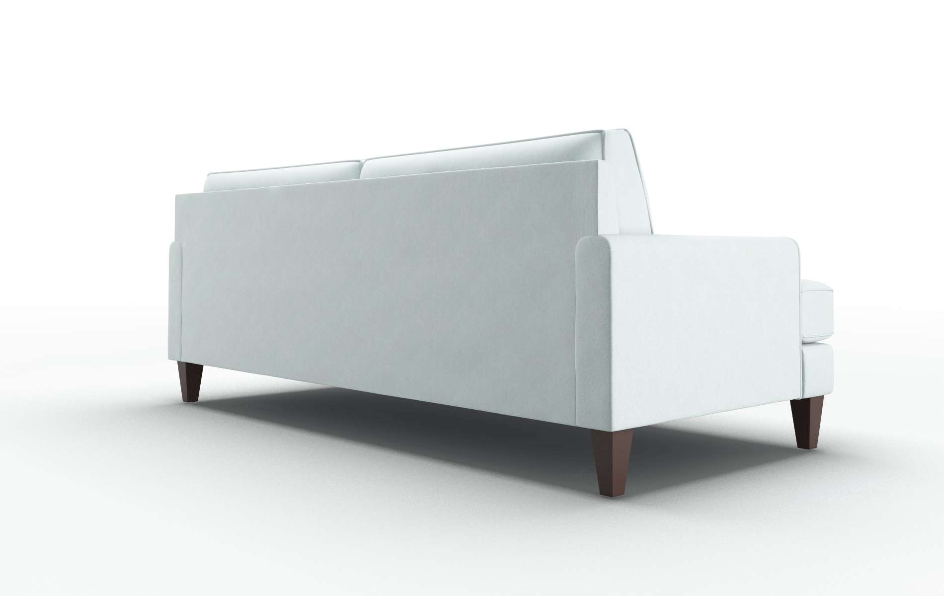 Naples Clyde Cornflower Sofa espresso legs 5