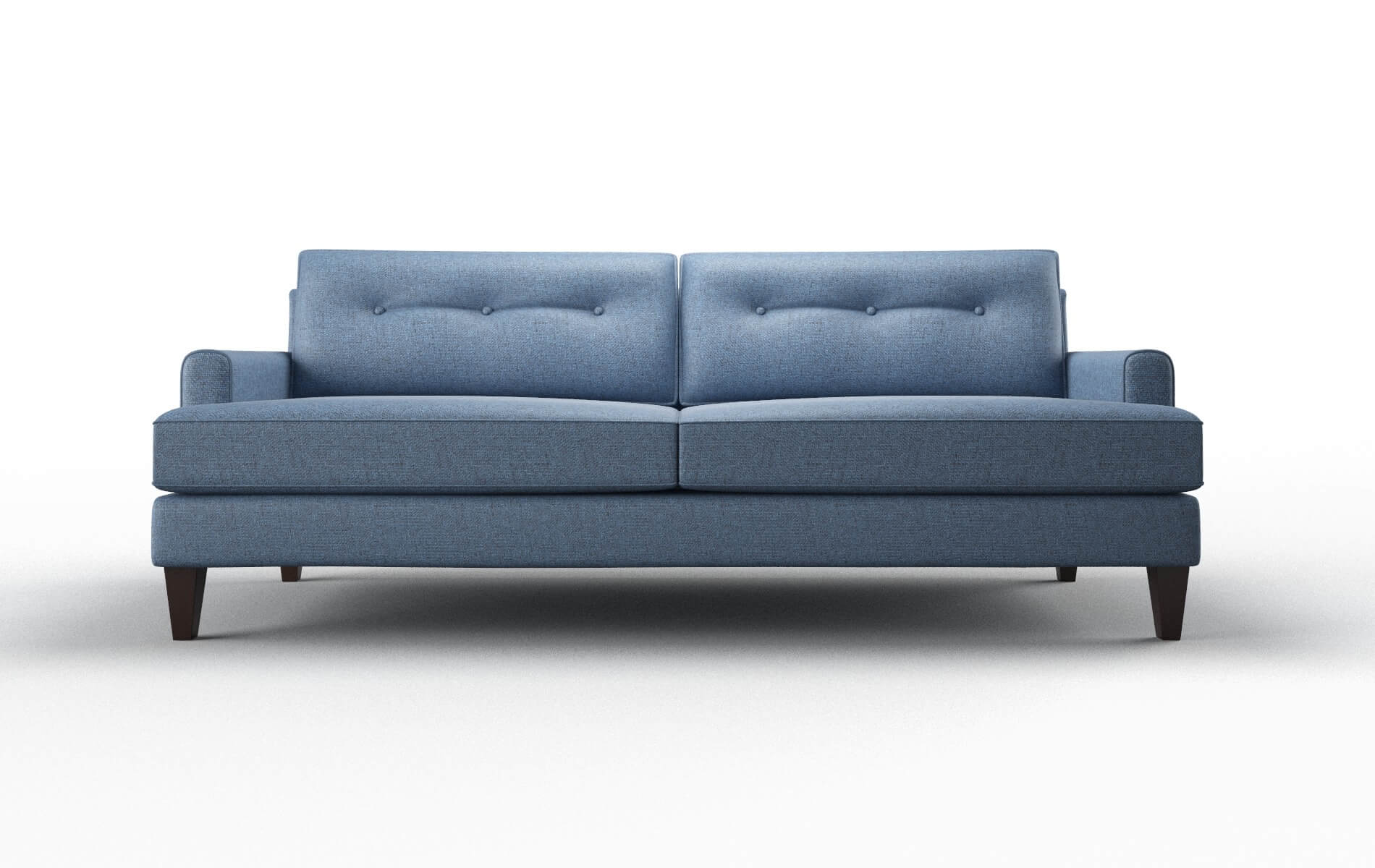 Naples Clyde Deep_ocean Sofa espresso legs 1