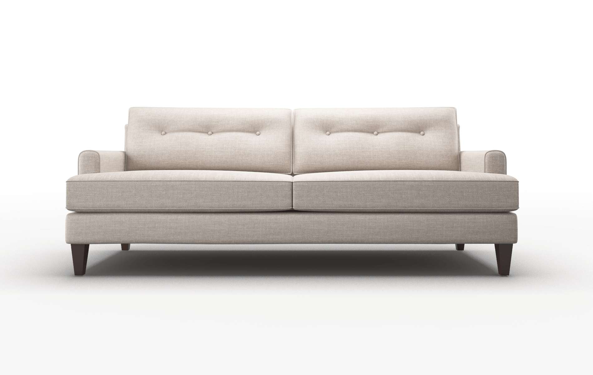 Naples Clyde dolphin Sofa Espresso Legs  1