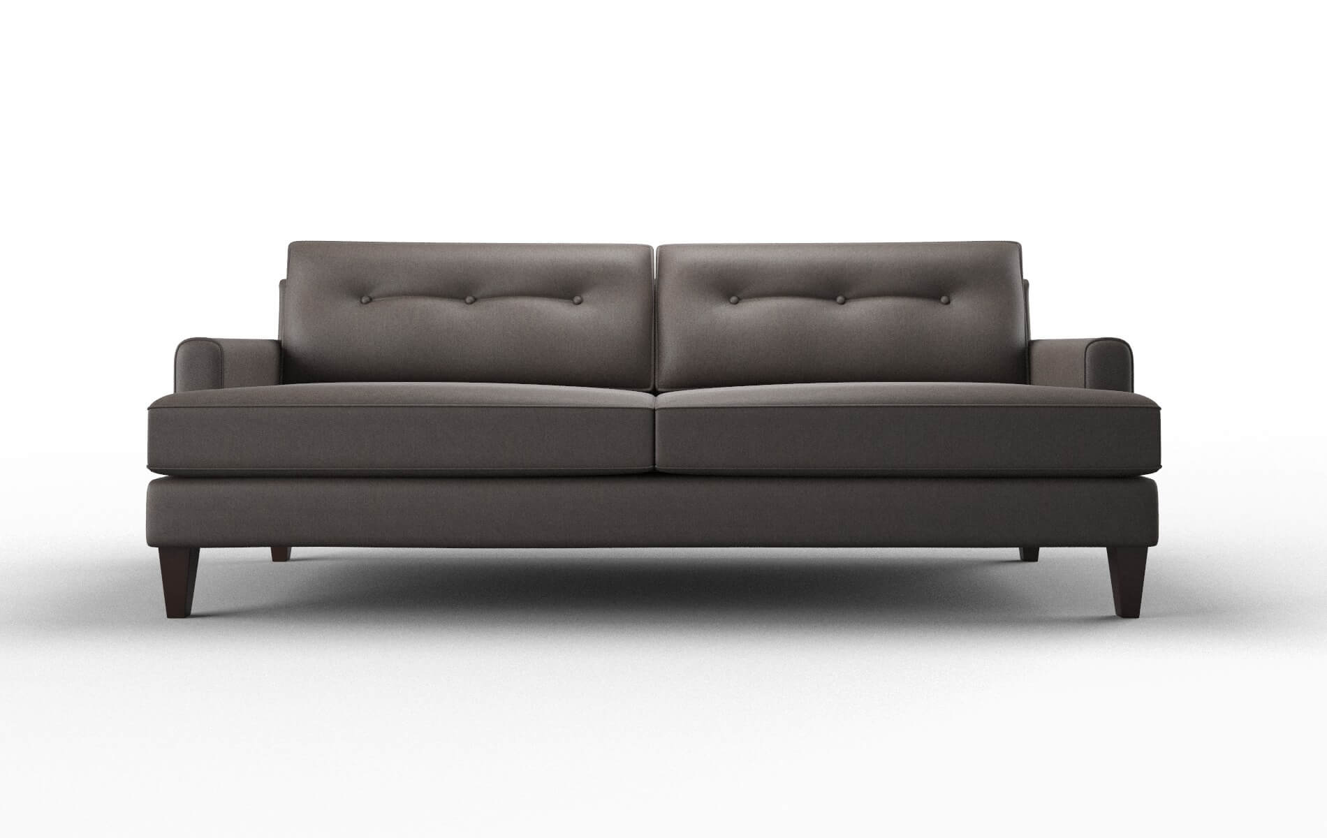 Naples Cosmo Chocolate Sofa espresso legs 1