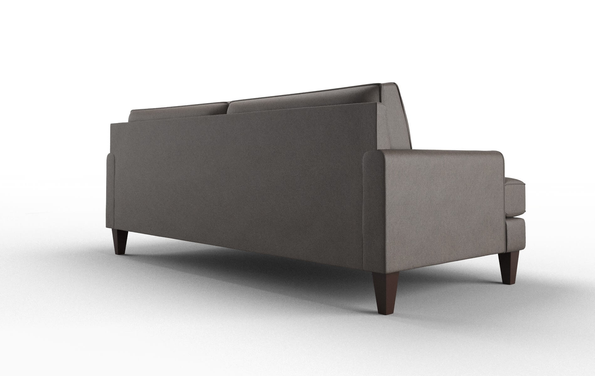 Naples Cosmo Chocolate Sofa espresso legs 5